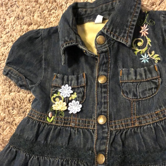 Dark Denim Dress - Picture 3 of 4